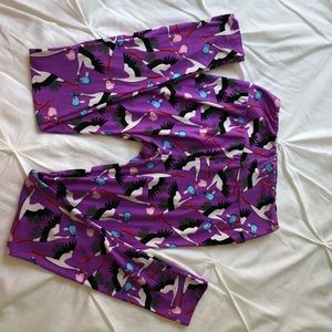 LULAROE PURPLE STORKS